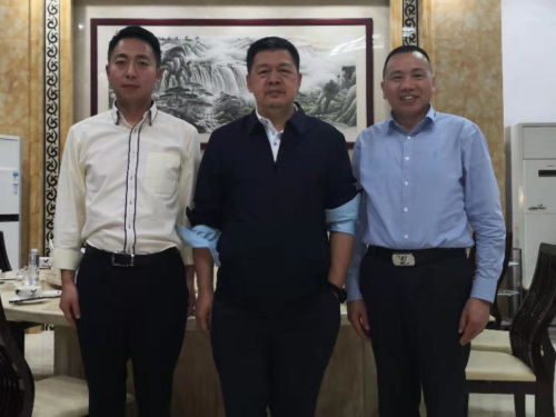 中紀委國際合作局郭松江局長、人民日報社馬海濤副總編親臨新望視察指導